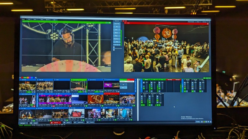 Captation diffusion du concert de Bob Sinclar